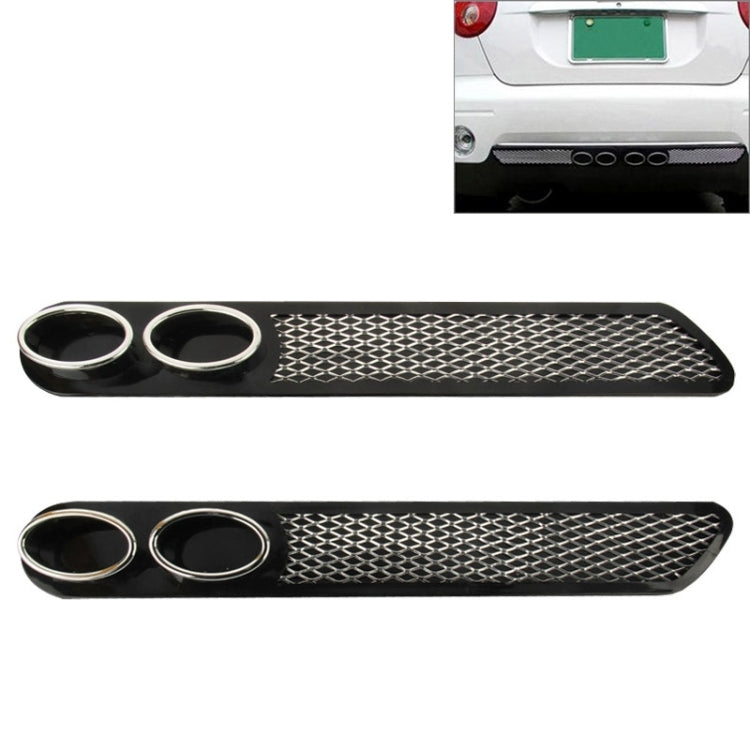 Adesivo decorativo per tubi di scarico per tubi di scarico per auto da 2 pezzi
