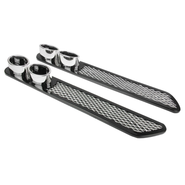 Adesivo decorativo per tubi di scarico per tubi di scarico per auto da 2 pezzi