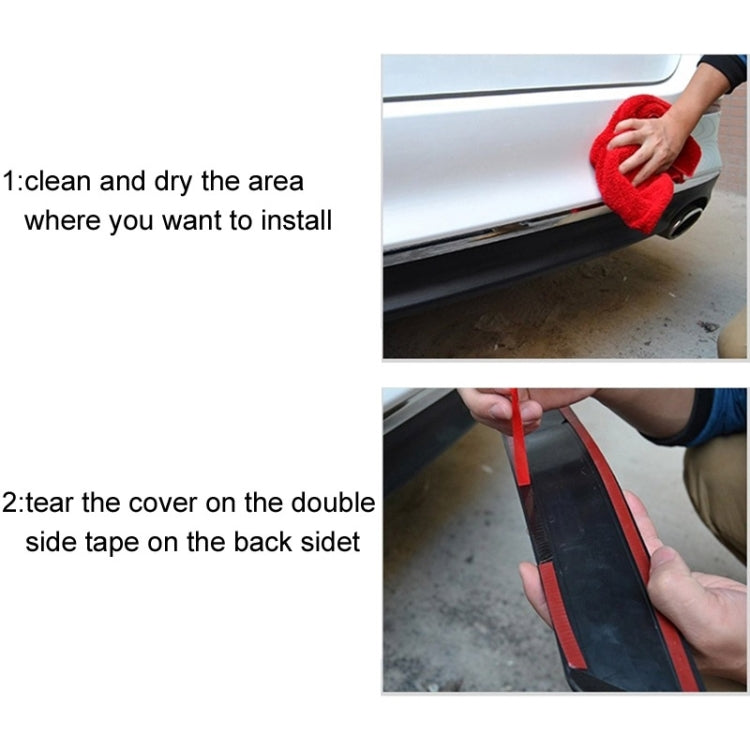 Adesivo decorativo per tubi di scarico per tubi di scarico per auto da 2 pezzi