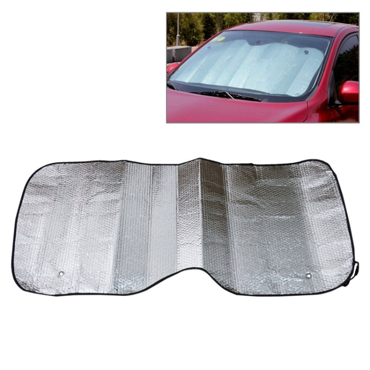 Foglio di protezione solare per parabrezza posteriore pieghevole per auto, 125 x 60cm