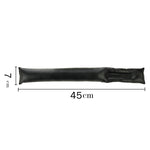 Riempitore per spazi vuoti per seggiolino auto in pelle da 2 pezzi, dimensioni: 45x7x4,5 cm