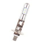 Fendinebbia per auto H1 50W 600LM 5500K Luce bianca 10 SMD-2828-LEDs, Corrente costante, DC12-24V, H1