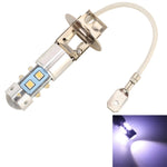 Fendinebbia per auto H3 50W 600LM 5500K Luce bianca 10 SMD-2828-LEDs, Corrente costante, DC12-24V, H3