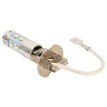 Fendinebbia per auto H3 50W 600LM 5500K Luce bianca 10 SMD-2828-LEDs, Corrente costante, DC12-24V, H3