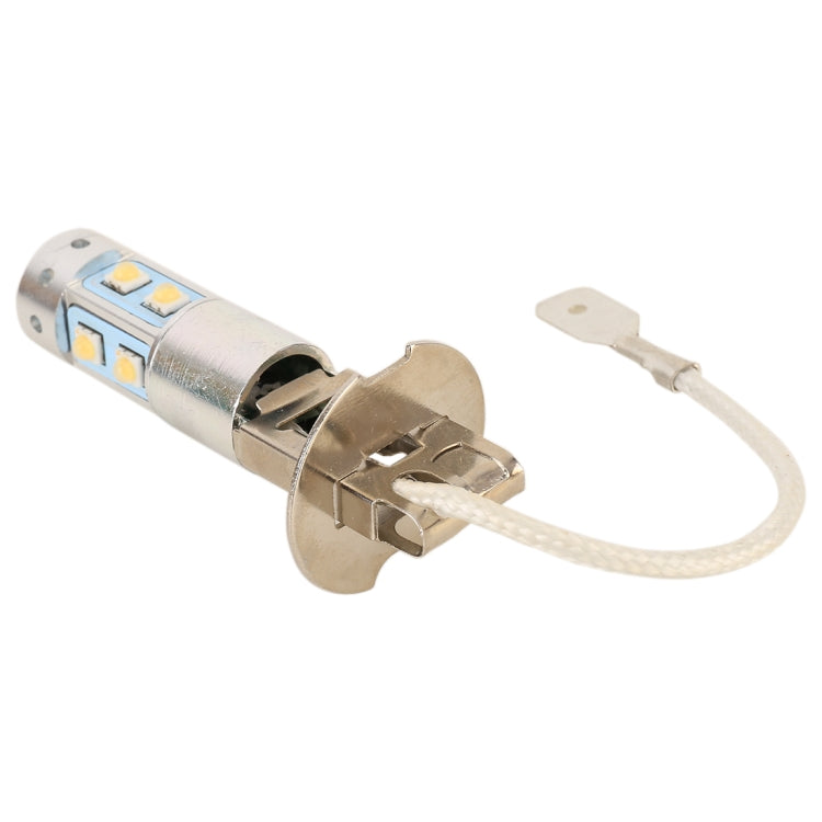 Fendinebbia per auto H3 50W 600LM 5500K Luce bianca 10 SMD-2828-LEDs, Corrente costante, DC12-24V, H3