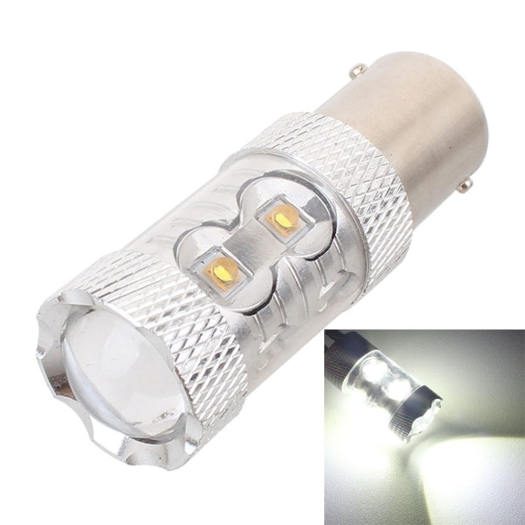 1157/BAY15D 50W 750LM 6500K Luce bianca 10-3535-LEDs Luce freno per auto, Corrente costante, DC12-24V, 1157 50W