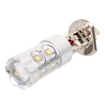 Fendinebbia per auto H1 50W 750LM 6500K luce bianca 10-3535-LED, corrente costante, DC12-24V, H1