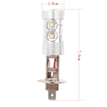 Fendinebbia per auto H1 50W 750LM 6500K luce bianca 10-3535-LED, corrente costante, DC12-24V, H1