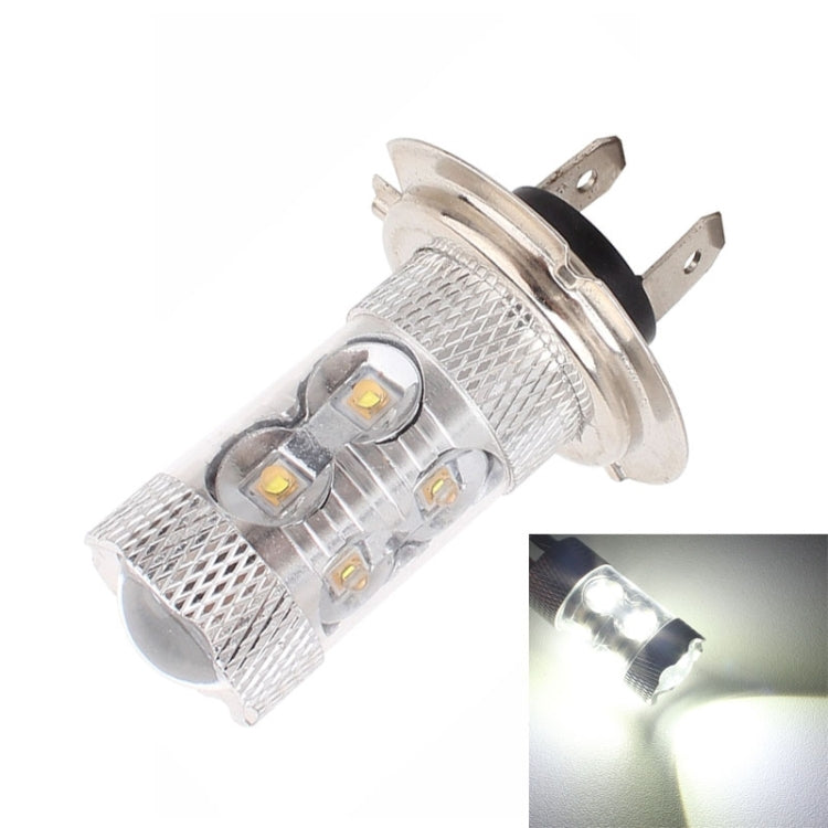 Fendinebbia per auto H7 50W 750LM 6500K luce bianca 10-3535-LED, corrente costante, DC12-24V, H7 50W