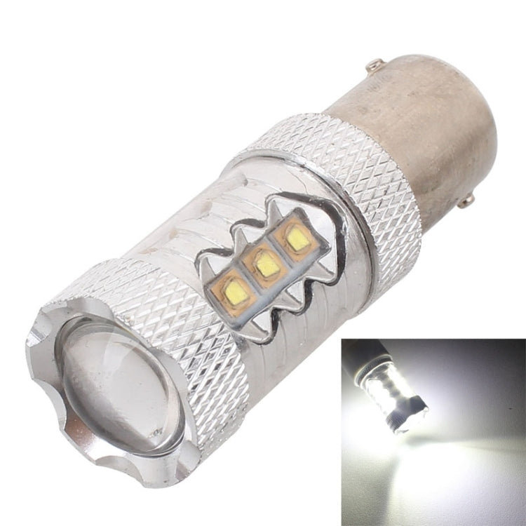 1157/BAY15D 80W 800LM 6500K Luce bianca 16-3535-LEDs Luce freno per auto, Corrente costante, DC12-24V, 1157  80W