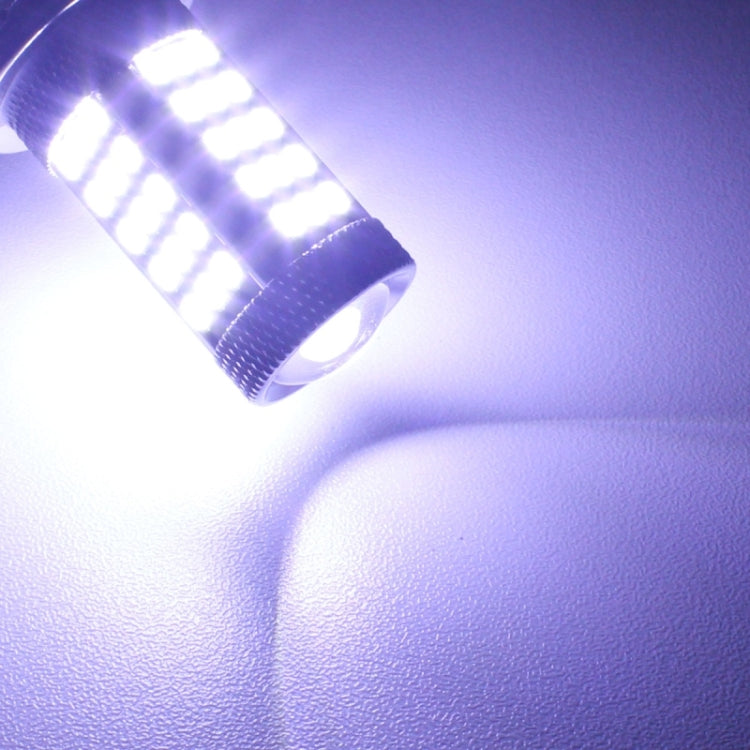 2 PZ 1156/BA15S 12.6W 630LM 6500K Luce bianca 2835 SMD 66 LED Luce freno/sterzo per auto, DC12V, 1156