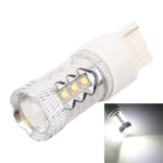 T20/7440 Filo singolo 80W 800LM 6500K Luce bianca 16-3535-LED Fendinebbia per auto, Corrente costante, DC12-24V, T20