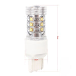 T20/7440 Filo singolo 80W 800LM 6500K Luce bianca 16-3535-LED Fendinebbia per auto, Corrente costante, DC12-24V, T20