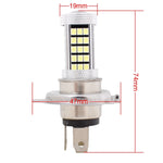 Fendinebbia per auto H4 12,6W 630LM 6500K a luce bianca 2835 SMD 66 LED, DC12V, H4
