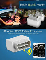 X3 Bluetooth 5,5 pollici Auto OBDII / EUOBD HUD Sistema di sicurezza Head Up Display montato sul veicolo, supporta velocità e consumo di carburante, allarme di velocità eccessiva, temperatura dell'acqua, ecc., X3 5.5 inch