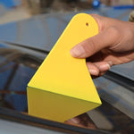 KANEED 10 PZ Raschietto per Pellicola per Avvolgimento Vetri Auto Strumento per Adesivo per Auto, Dimensioni: 11 cm x 9,5 cm, Film Scraper, US Stock Film Scraper, UK Stock Film Scraper