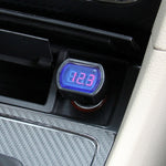 Mini voltmetro elettrico automatico con display a LED CC 12V / 24V, Mini Auto Electric Voltmeter