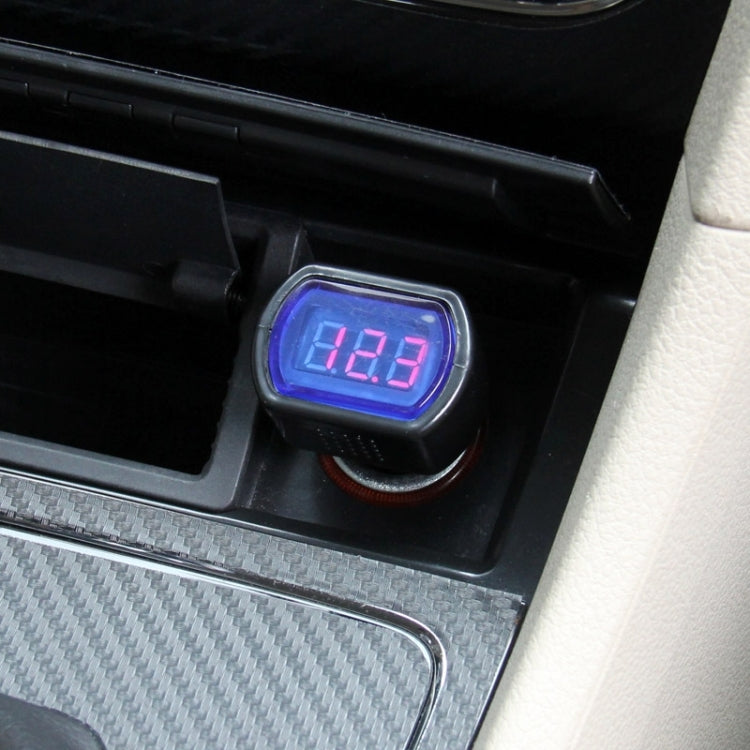 Mini voltmetro elettrico automatico con display a LED CC 12V / 24V, Mini Auto Electric Voltmeter