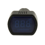 Mini voltmetro elettrico automatico con display a LED CC 12V / 24V, Mini Auto Electric Voltmeter