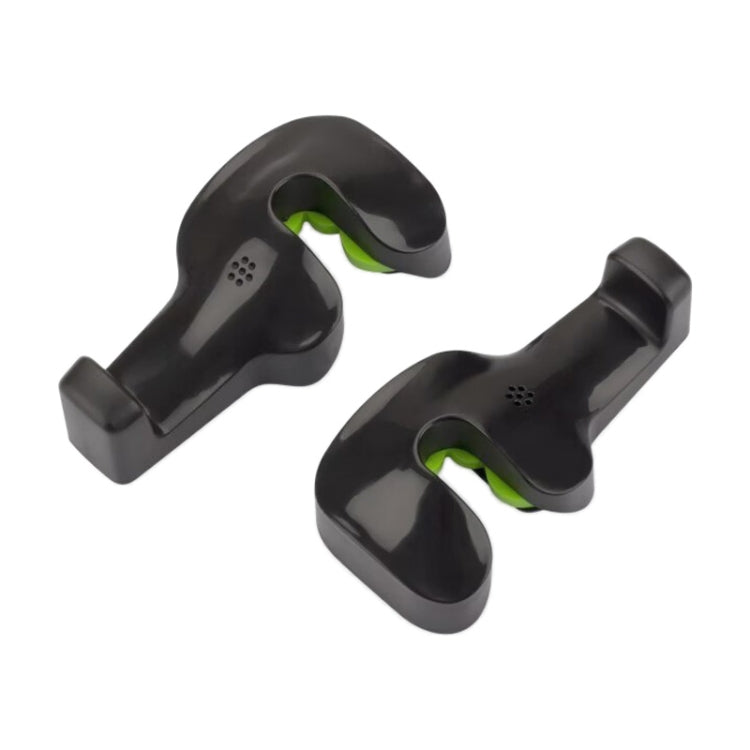 1 paio di ganci per auto di tipo nascosto, Hidden Type Car Hook(Black), Hidden Type Car Hook(Green), Hidden Type Car Hook(Khaki), Hidden Type Car Hook(Blue)