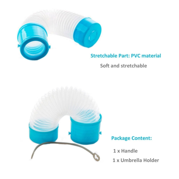 Portaombrello per auto estensibile e impermeabile, lunghezza: 11 cm-65 cm, consegna colore casuale, Waterproof Stretchable Car Umbrella Holder