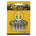 Tappo a vite per rilevamento della pressione dei pneumatici da 4 pezzi da 2,4 bar, Tire Pressure Detection Screw Cap