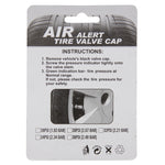Tappo a vite per rilevamento della pressione dei pneumatici da 4 pezzi da 2,4 bar, Tire Pressure Detection Screw Cap