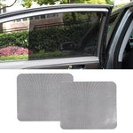 2 adesivi elettrostatici per protezione UV per styling auto, UV Protection