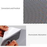 2 adesivi elettrostatici per protezione UV per styling auto, UV Protection