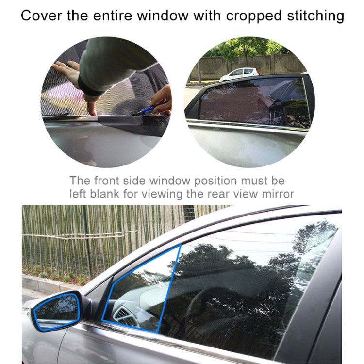 2 adesivi elettrostatici per protezione UV per styling auto, UV Protection