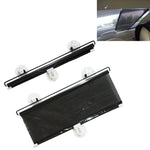 Parasole retrattile per finestrino dell'auto per parabrezza posteriore dell'automobile, dimensioni: 125 cm x 45 cm, consegna colore casuale, 125cmx 45cm