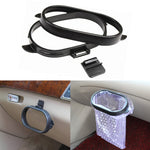 Portaoggetti portatile per secchio di stoccaggio per portasacchetti per spazzatura per auto, Car Rubbish Bag Holder