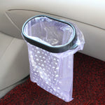 Portaoggetti portatile per secchio di stoccaggio per portasacchetti per spazzatura per auto, Car Rubbish Bag Holder