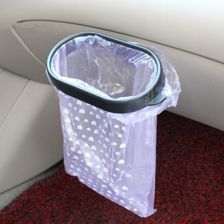 Portaoggetti portatile per secchio di stoccaggio per portasacchetti per spazzatura per auto, Car Rubbish Bag Holder