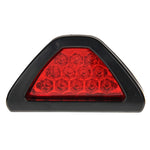 Luce freno di avvertimento posteriore a 12 LED per auto DC 12V, 12-LED Red Light, White Light