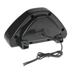Luce freno di avvertimento posteriore a 12 LED per auto DC 12V, 12-LED Red Light, White Light