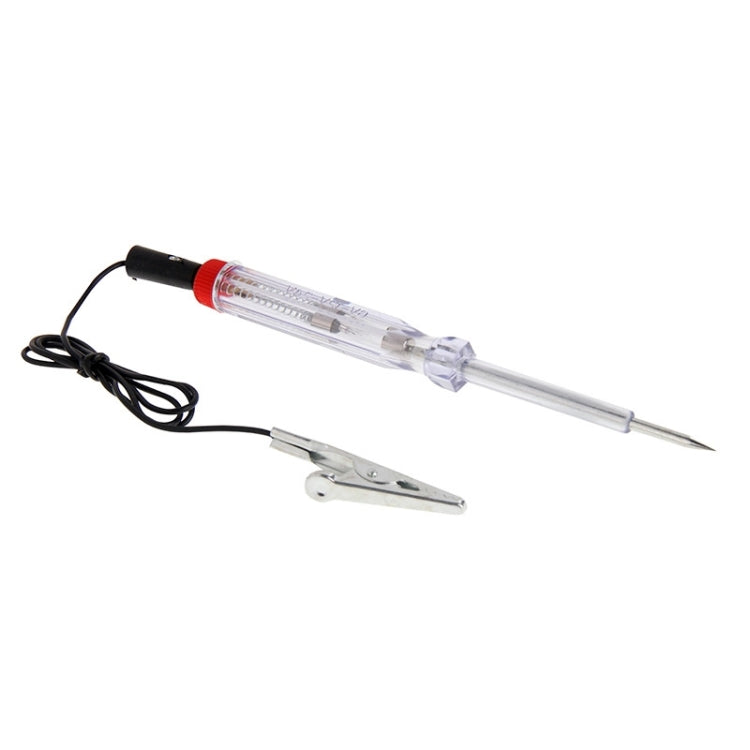 Strumenti di riparazione per rilevamento automatico Penna a coccodrillo per tensione auto DC 6-24 Volt Tester per circuiti, STDZ-525-C