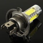 Fendinebbia LED bianco H4 11W per veicoli, DC 12V, H4 11W