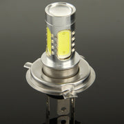 Fendinebbia LED bianco H4 11W per veicoli, DC 12V, H4 11W