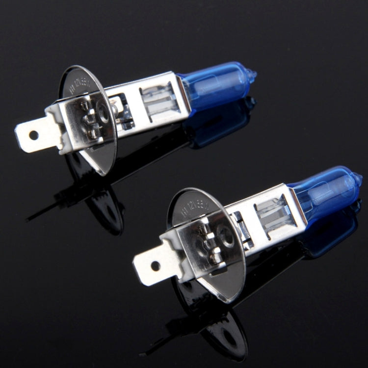Lampadine allo xeno super bianche H1, DC12V 100W 6000K 2400LM, KOBO H1, DC12V 100W 6000K