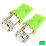 Lampadina di segnalazione per auto T10 5 LED 5050 SMD, Pair, Pair, Red, Pair, Pink, Pair,Blue, Pair, Green, Pair, Yellow