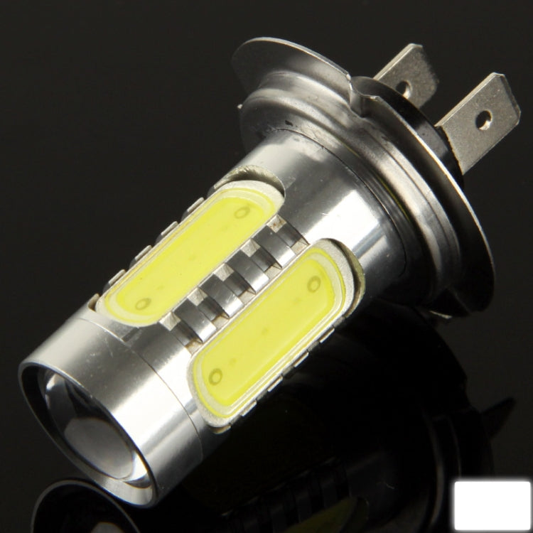 Fendinebbia LED bianco H7 21W per veicoli, DC 12-24V