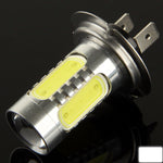 Fendinebbia LED bianco H7 21W per veicoli, DC 12-24V