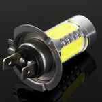Fendinebbia LED bianco H7 21W per veicoli, DC 12-24V