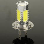 Fendinebbia LED bianco H7 21W per veicoli, DC 12-24V
