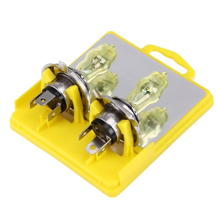 Lampadine H4 Xenon di colore giallo puro, 12V 100/90W, H4 100/90W