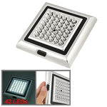Lampada con interruttore per auto ad alta potenza per interni, 42 LED, 3 sezioni, CC 12 V (luce bianca), 42 LEDs