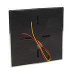 Lampada con interruttore per auto ad alta potenza per interni, 42 LED, 3 sezioni, CC 12 V (luce bianca), 42 LEDs