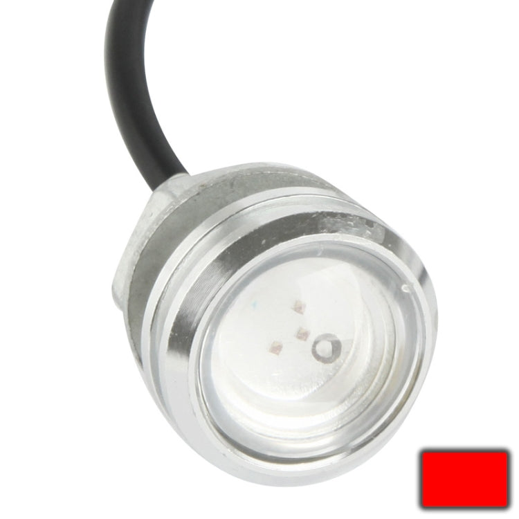 Luce LED Eagle Eye Light da 3 W impermeabile per veicoli, lunghezza cavo: 60 cm, Green, Red, White, Warm White, 蓝光