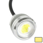 Luce LED Eagle Eye Light da 3 W impermeabile per veicoli, lunghezza cavo: 60 cm, Green, Red, White, Warm White, 蓝光